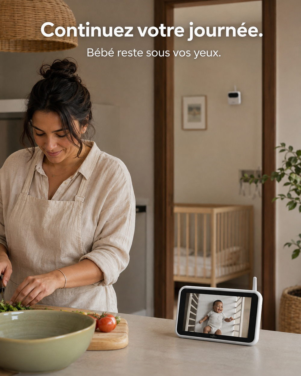 Moniteur Bébé Vidéo avec Écran